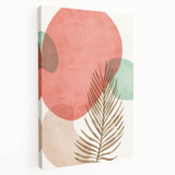 Bohemian Wall Art | Vibrant Nature Print | Boho Chic Abstract Canvas
