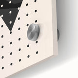 Boho Wall Art | Geometric Triangle Print | Modern Minimalist Canvas