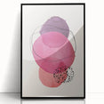 Boho Wall Art | Abstract Watercolor Circles Print | Vibrant Boho Decor