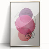 Boho Wall Art | Abstract Watercolor Circles Print | Vibrant Boho Decor