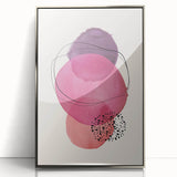 Boho Wall Art | Abstract Watercolor Circles Print | Vibrant Boho Decor