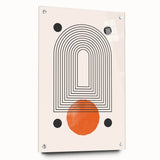 Boho Wall Art | Abstract Geometric Arch Print | Modern Boho Decor