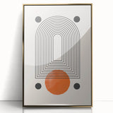 Boho Wall Art | Abstract Geometric Arch Print | Modern Boho Decor