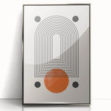 Boho Wall Art | Abstract Geometric Arch Print | Modern Boho Decor