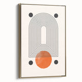 Boho Wall Art | Abstract Geometric Arch Print | Modern Boho Decor