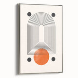 Boho Wall Art | Abstract Geometric Arch Print | Modern Boho Decor