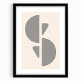 Boho Wall Art | Modern Geometric Line Design | Minimalist Canvas