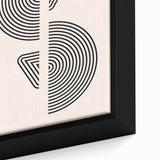 Boho Wall Art | Modern Geometric Line Design | Minimalist Canvas