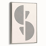 Boho Wall Art | Modern Geometric Line Design | Minimalist Canvas
