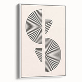 Boho Wall Art | Modern Geometric Line Design | Minimalist Canvas