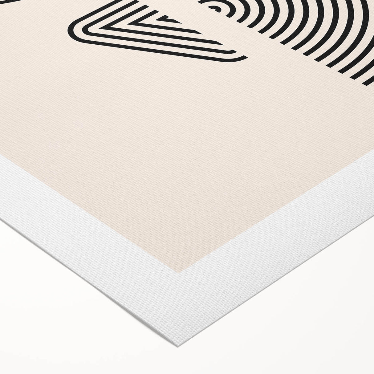 Boho Wall Art | Modern Geometric Line Design | Minimalist Canvas
