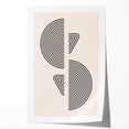 Boho Wall Art | Modern Geometric Line Design | Minimalist Canvas
