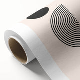 Boho Wall Art | Minimalist Geometric Circles Print | Modern Boho Decor