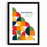 Geometric Bohemian Wall Art | Eclectic Bauhaus Boho Decor Canvas Print