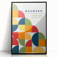 Geometric Bohemian Wall Art | Eclectic Bauhaus Boho Decor Canvas Print