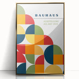 Geometric Bohemian Wall Art | Eclectic Bauhaus Boho Decor Canvas Print