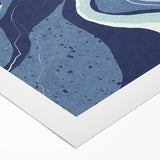 Bohemian Wall Art - Bold Mountain Landscape Boho Chic Canvas Print