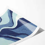 Bohemian Wall Art - Bold Mountain Landscape Boho Chic Canvas Print