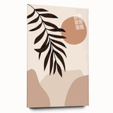 Bohemian Wall Art - Minimalist Nature-Inspired Boho Canvas Decor