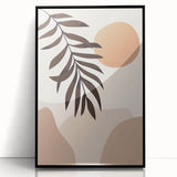 Bohemian Wall Art - Minimalist Nature-Inspired Boho Canvas Decor