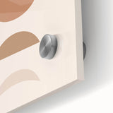 Boho Decor Canvas - Earthy Minimalist Geometric Bohemian Wall Art