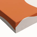 Bohemian Wall Art - Abstract Orange and Pink Boho Chic Canvas Print