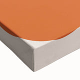 Bohemian Wall Art - Abstract Orange and Pink Flowing Boho Canvas Print