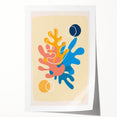 Boho Wall Art - Multicolor Abstract Bohemian Canvas Print for Interiors