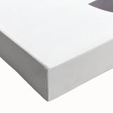 Bohemian Wall Art - Minimalist Black and White Abstract Canvas Print