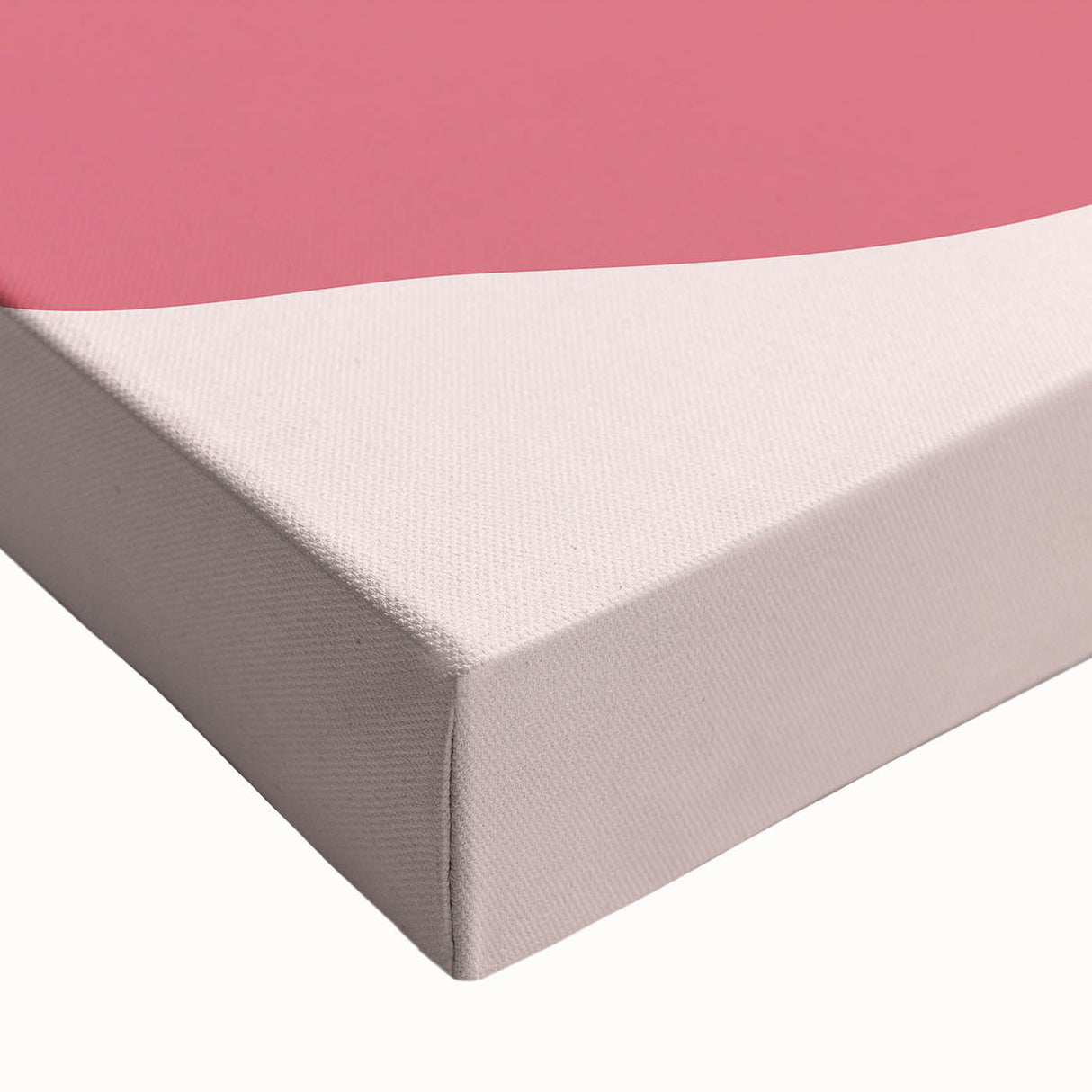 Boho Wall Art - Abstract Pink and Red Modern Bohemian Canvas Print
