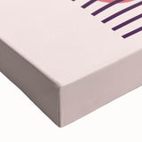 Boho Wall Art - Abstract Red and Pink Geometric Bohemian Canvas Print