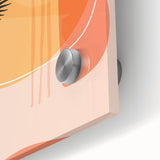 Boho Wall Art - Abstract Sunset and Nature-Inspired Bohemian Canvas Print