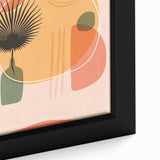 Boho Wall Art - Abstract Sunset and Nature-Inspired Bohemian Canvas Print