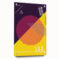 Bold Geometric Pop Art - Retro Circle and Pattern Wall Art