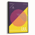 Bold Geometric Pop Art - Retro Circle and Pattern Wall Art