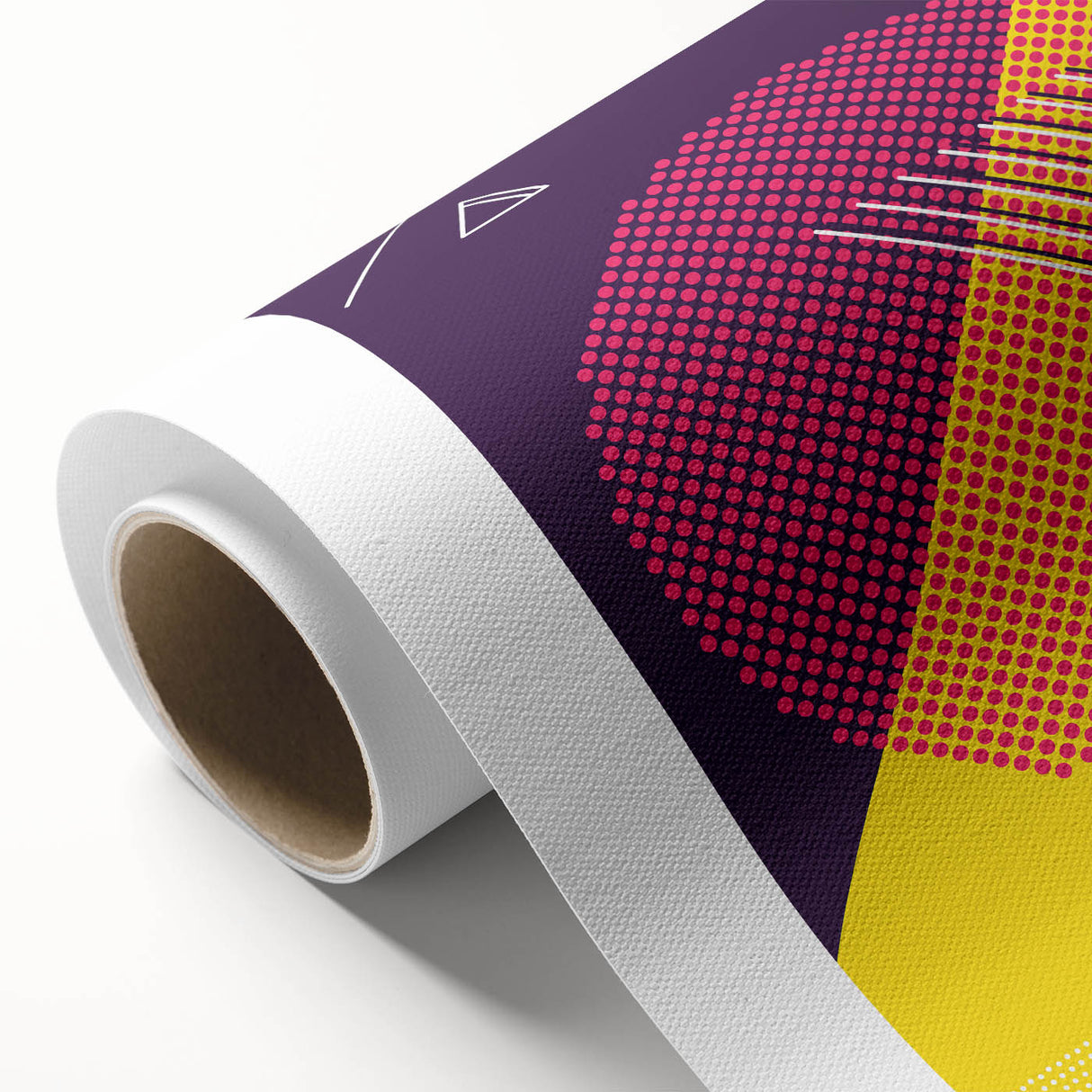 Bold Geometric Pop Art - Retro Circle and Pattern Wall Art