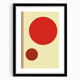 Bohemian Wall Art - Bold Boho Decor Canvas with Eclectic Artistic Style