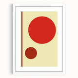 Bohemian Wall Art - Bold Boho Decor Canvas with Eclectic Artistic Style