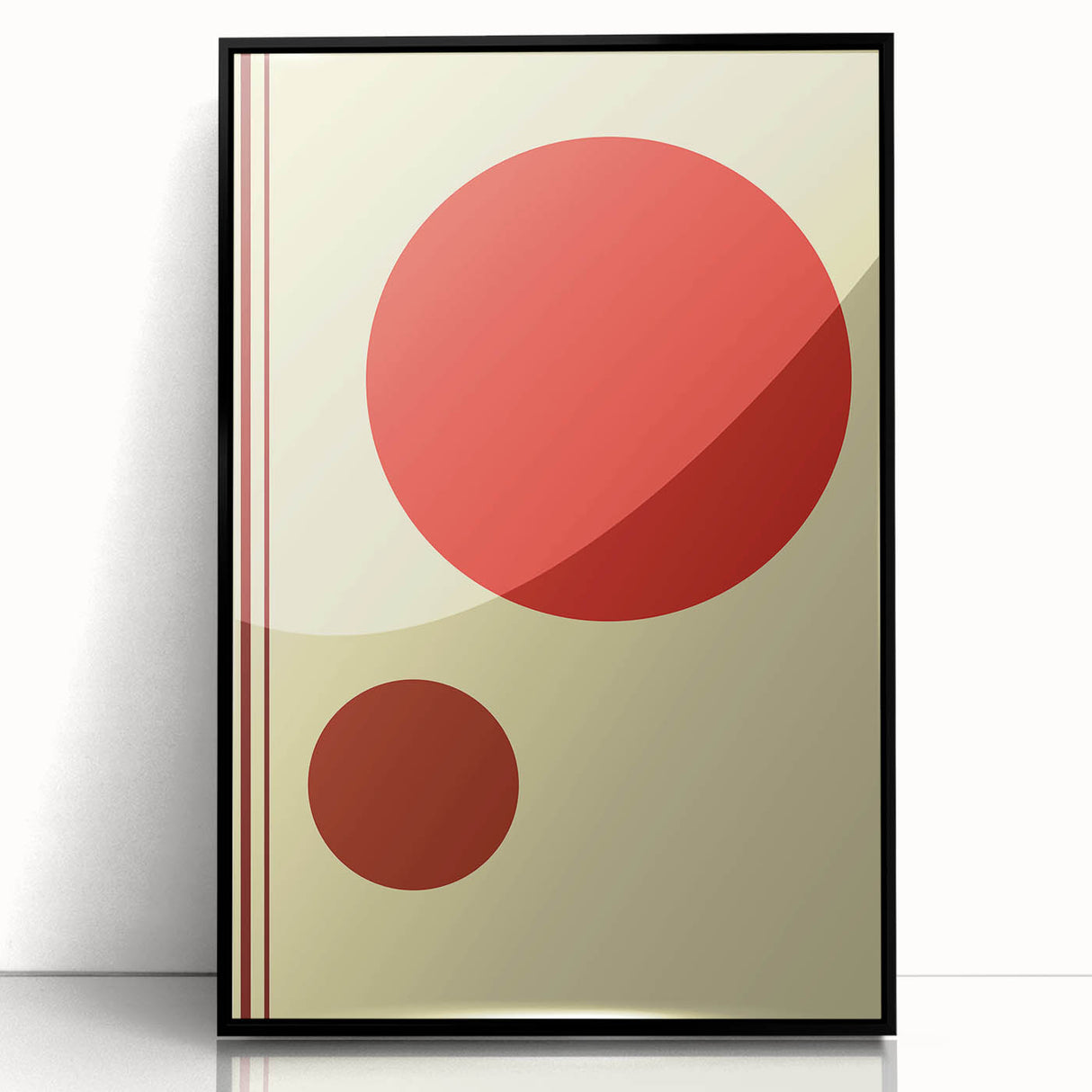 Bohemian Wall Art - Bold Boho Decor Canvas with Eclectic Artistic Style