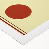 Bohemian Wall Art - Bold Boho Decor Canvas with Eclectic Artistic Style