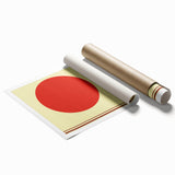 Bohemian Wall Art - Bold Boho Decor Canvas with Eclectic Artistic Style