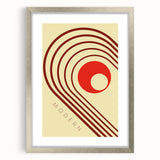 Modern Bohemian Wall Art - Eclectic Boho Decor Canvas with Artistic Style