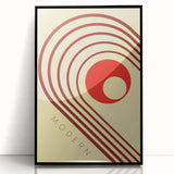 Modern Bohemian Wall Art - Eclectic Boho Decor Canvas with Artistic Style