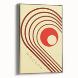 Modern Bohemian Wall Art - Eclectic Boho Decor Canvas with Artistic Style