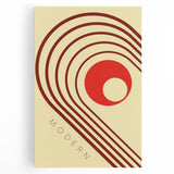 Modern Bohemian Wall Art - Eclectic Boho Decor Canvas with Artistic Style