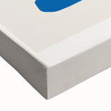 Bohemian Line Art - Modern Boho Decor Canvas with Abstract Face Illustration