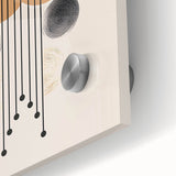 Modern Bohemian Wall Art | Eclectic Boho Decor Canvas for Urban Spaces