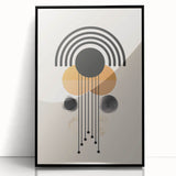 Modern Bohemian Wall Art | Eclectic Boho Decor Canvas for Urban Spaces