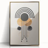 Modern Bohemian Wall Art | Eclectic Boho Decor Canvas for Urban Spaces