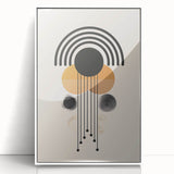 Modern Bohemian Wall Art | Eclectic Boho Decor Canvas for Urban Spaces